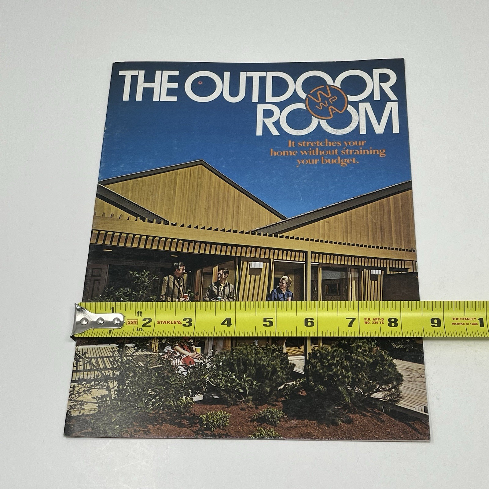 1960’s Western Wood Products The Outdoor Room House Design Idea Dealer Brochure