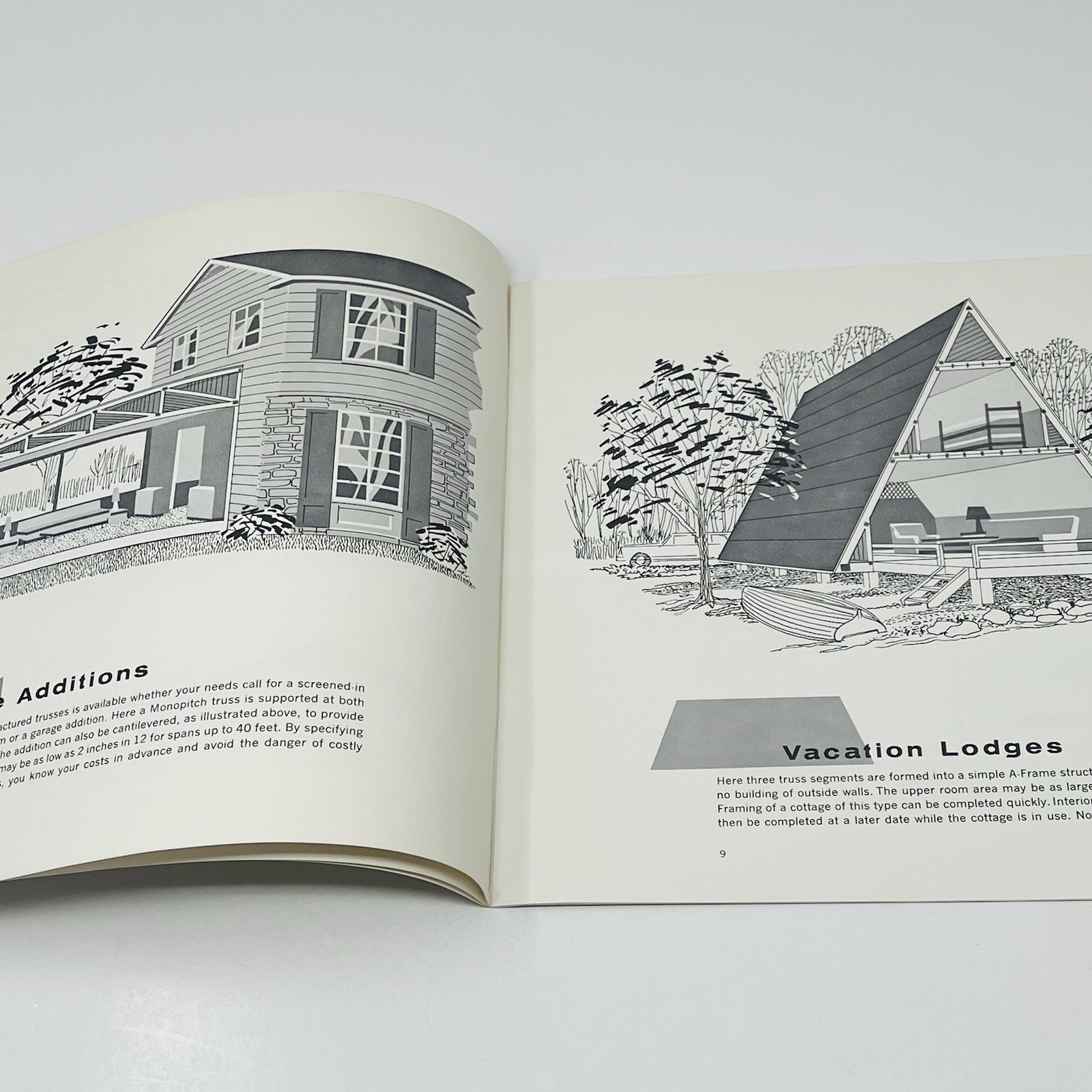 Sanford Trusses Structures Buildings Home Farm Barn Shed Motels Plans Blueprints