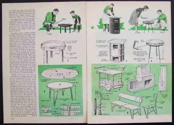 Barbecue Cookout Gazebo TeaHouse Timber Frame HowTo build PLANS