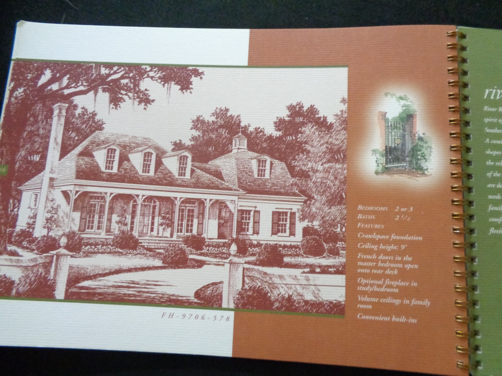 Vtg Home Blueprints Southern Living Plans Family Homes John Tee AIA Architect 97
