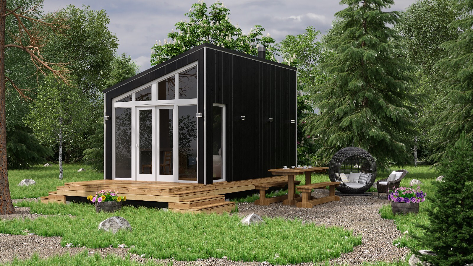 3 Bed, 2 Bath Architectural Build Plans PDF Download