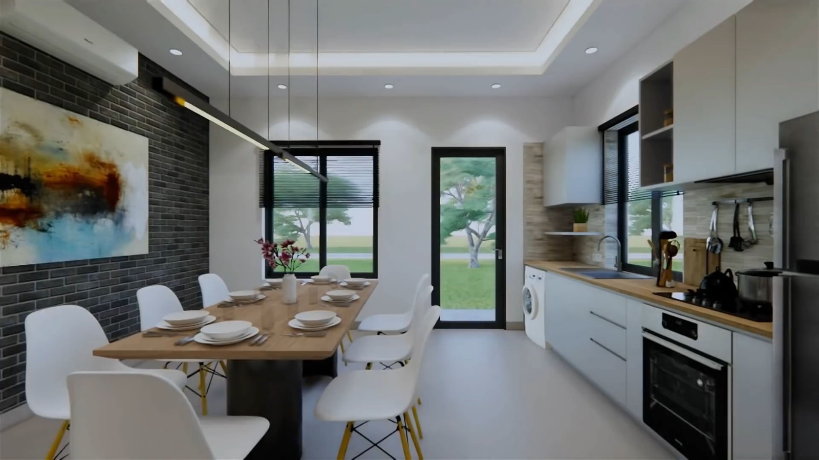 28×33 feet House Plan 8.5×10 meter 4 Beds 2 Baths PDF, CAD Files &A4 Hard Copy