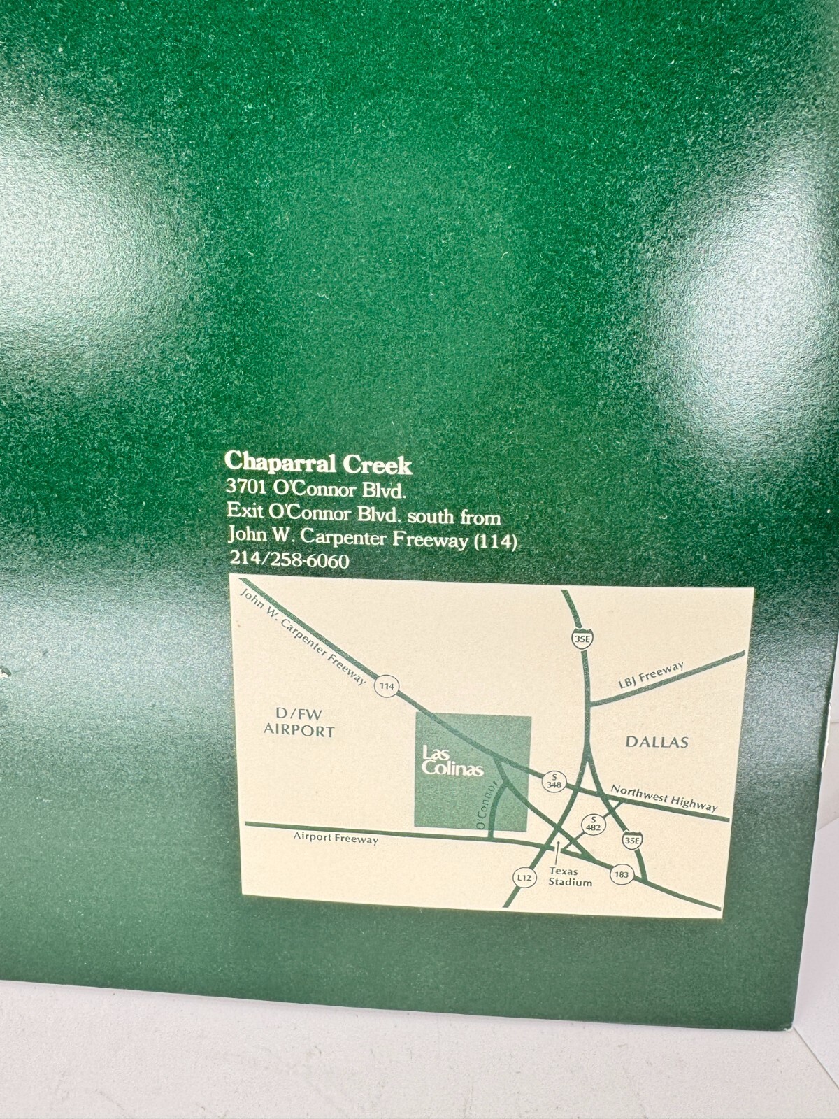 Mid Century Modern House Floor Plan Chaparral Creek 1972 suburban Las Colinas TX