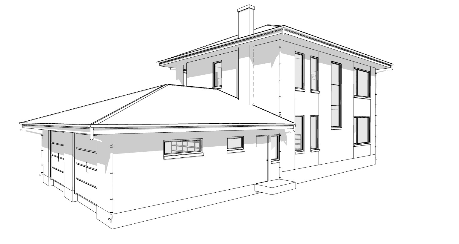 72’x42’ 3 Beds, 2 Baths Elegant Cottage Architectural Build Plans PDF Download.