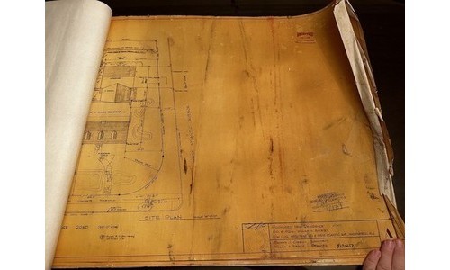 Architectural Drawings Haddonfield NJ Addition 1970s Thomas J Carroll Blueprints