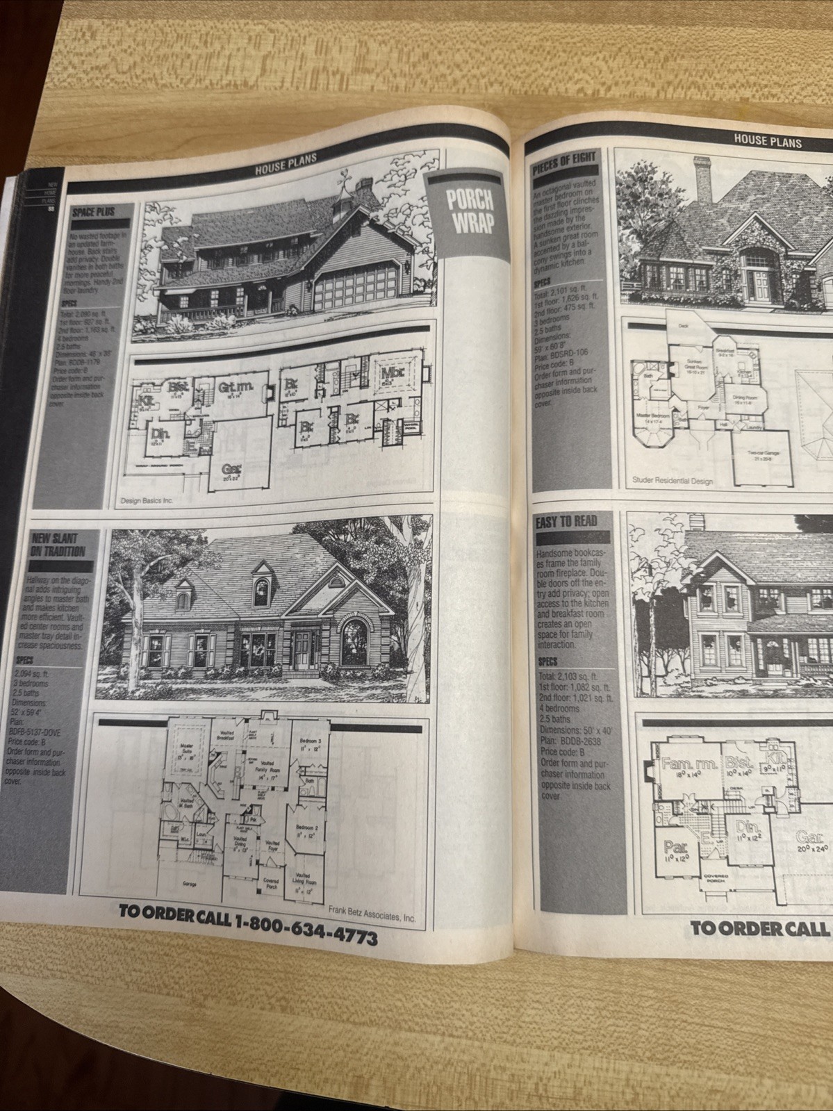 Nat’l Association Of Home Builders Magazine Nov 1995 Special House Plan Issue