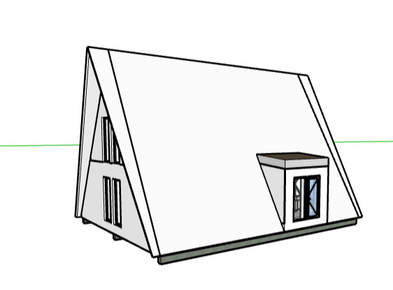 Modern House Plan, American Style House, Barndominium House, Farm House- TRİ
