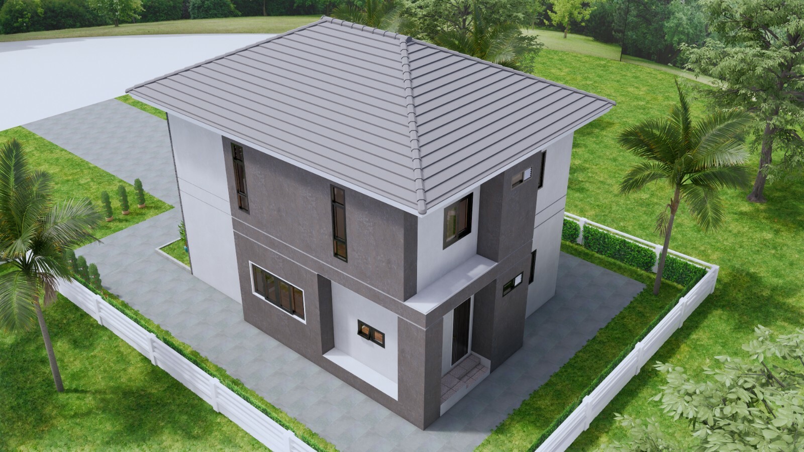 Small House Plan 7.5×11.7 Meter 25×40 Feet 4 Beds Full PDF Plans (A4 Hard Copy)