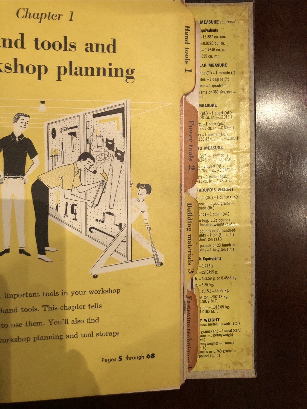 Vintage Handyman Construction Workshop Guide 1950’s Binder Better Homes Garden