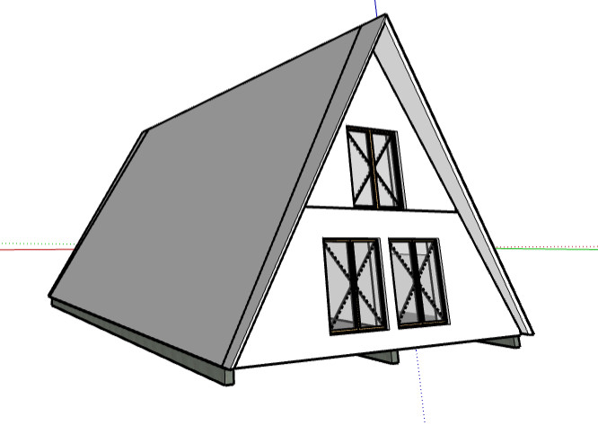 Modern House Plan, American Style House, Barndominium House, Farm House- TRİ