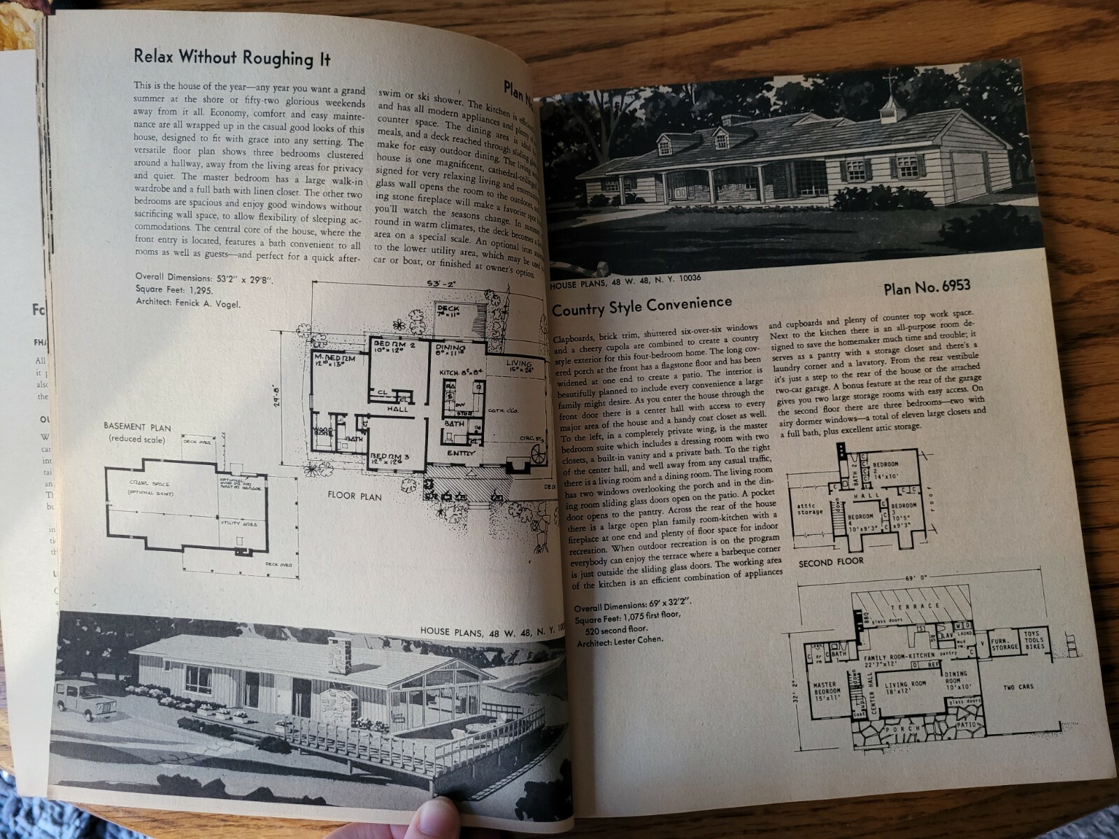 Vintage 1960s Beautiful Home Plans Magazine, Building Plans inspiration,12th Ed