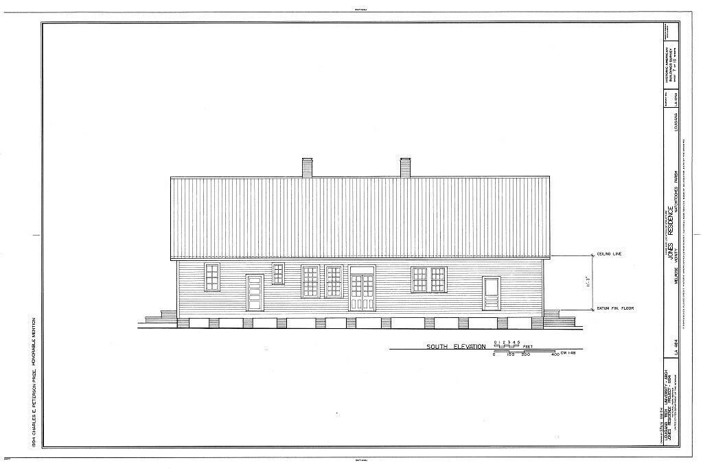Southern Style farmhouse, porch, spacious 3 bedrooms, Architectural Plans