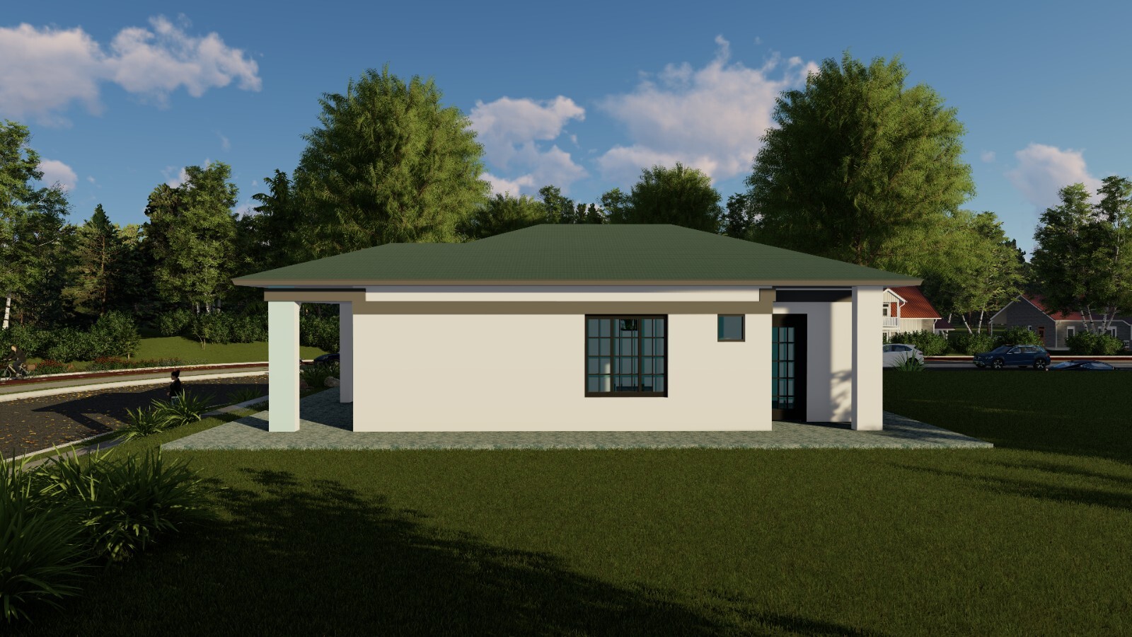 Building Plans for 2-Bedroom Tiny Home | 27’x36′ | 972sqft | DIY Blueprint