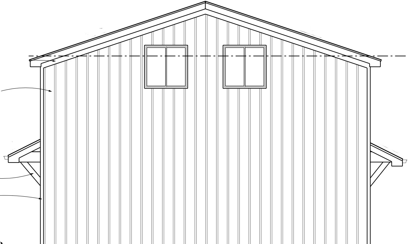 30x36x20 Custom Detached Garage Workshop PDF Plans Blueprints with 18×30 Loft!!!