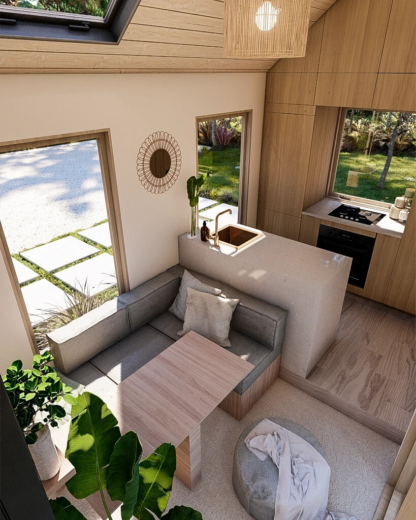Modern House Plan Home Building Plans Blueprints, Small Cabin – Tiny House Plans