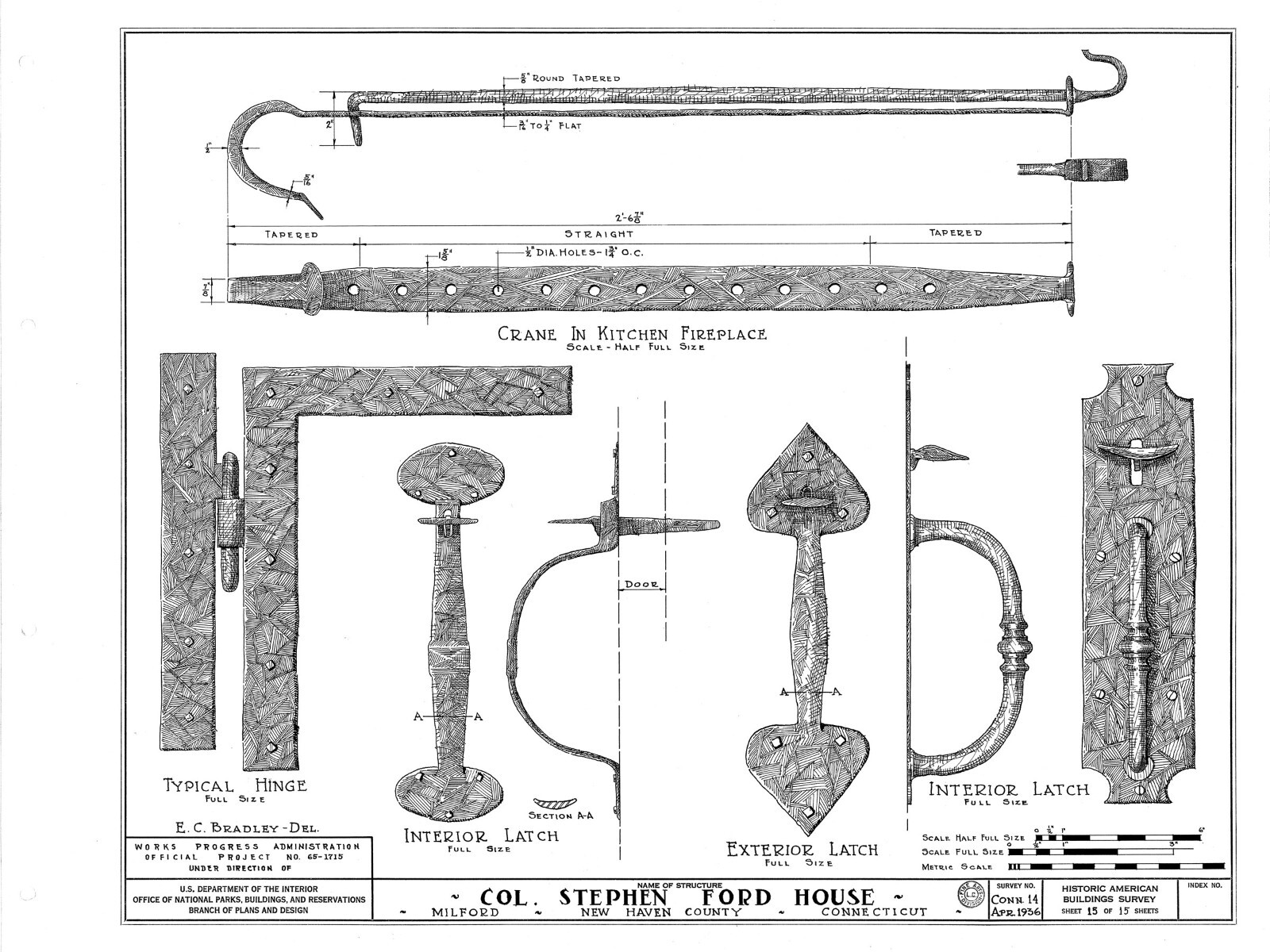 Early Colonial timber framed house, 4 bedrooms, printed architectural plans