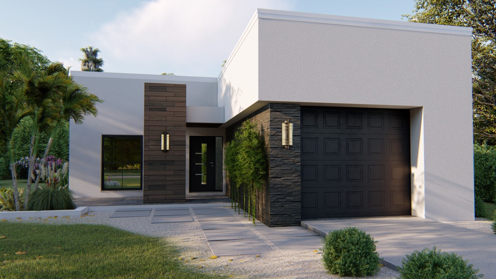 CADFILE BLUEPRINTS CONTEMPORARY HOUSE PLAN ARCHUP #114