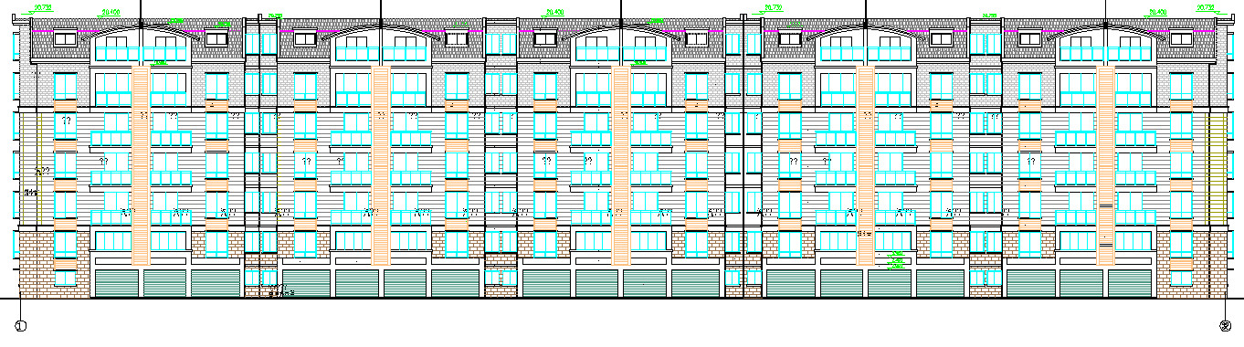 Modern Spacious 2.5 BHK Apartment Plan – 92.5 sqm DWG Layout Available!