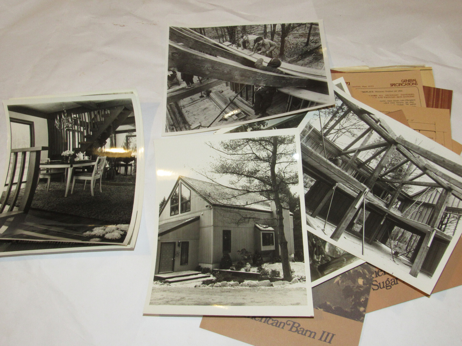 VINTAGE 1976 AMERICAN BARN HABITAT HOMES LAYOUT/SPECS/PRICES! BROCHURES! PHOTOS!