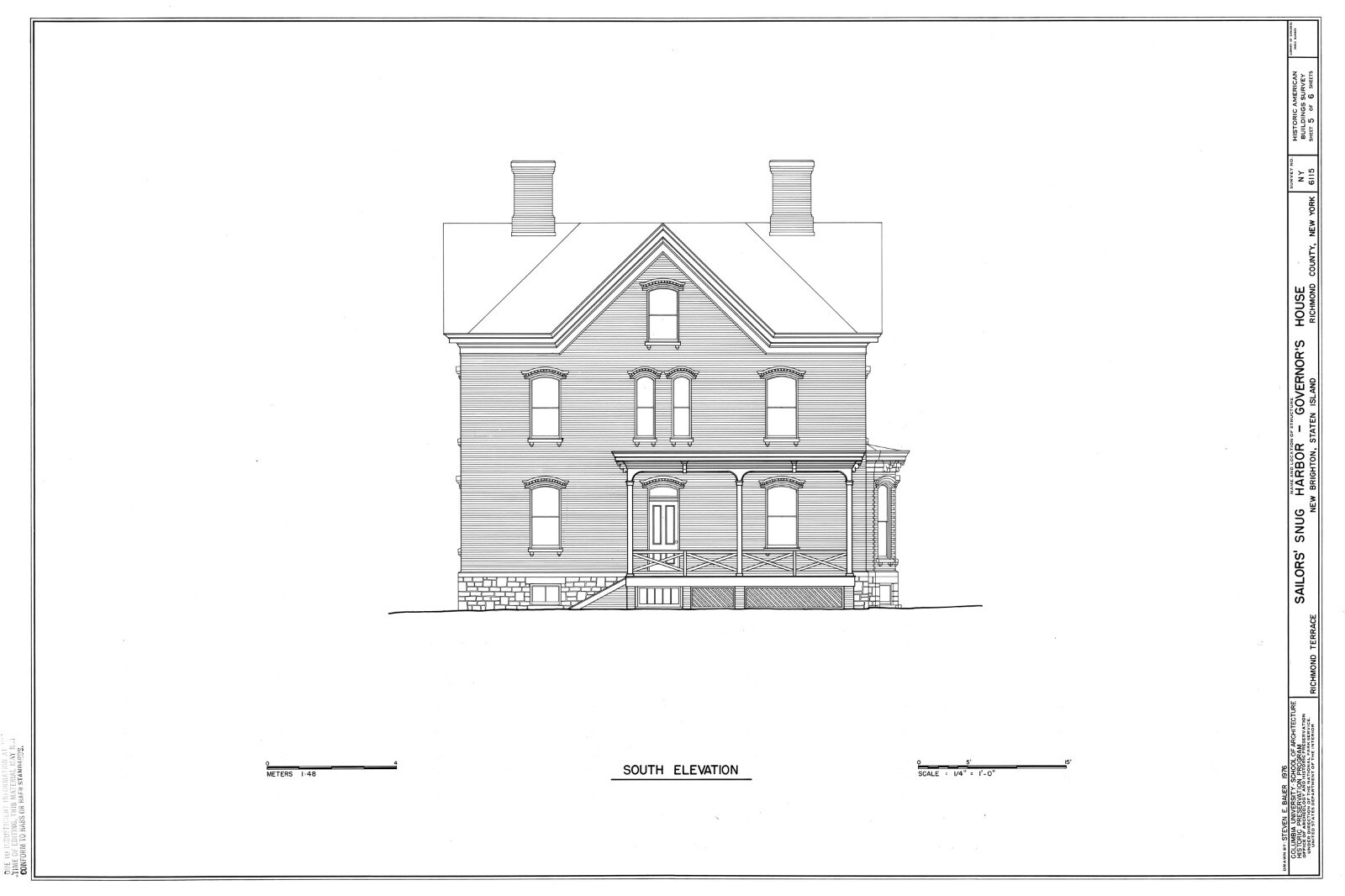 Victorian Foursquare house plans, traditional porches, bay window, PRINTED PLANS