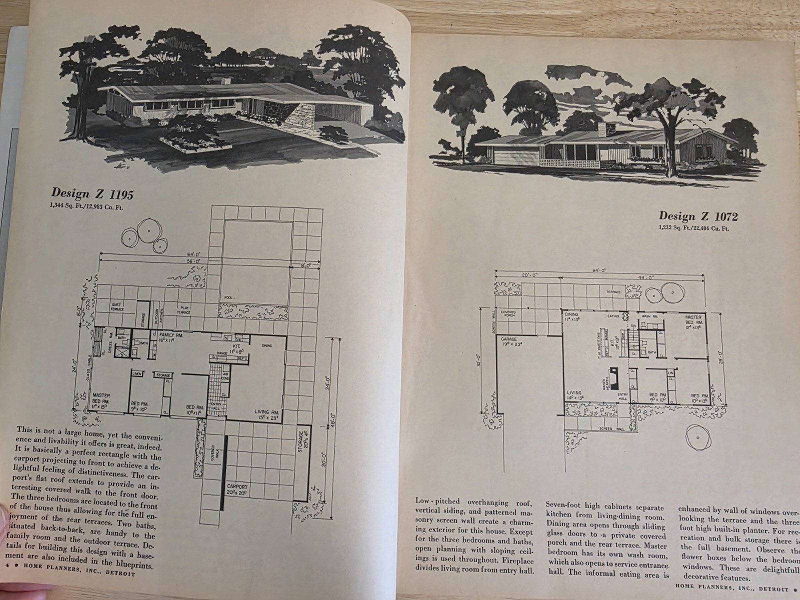 1967 Home Planners 98 Homes For Good Living