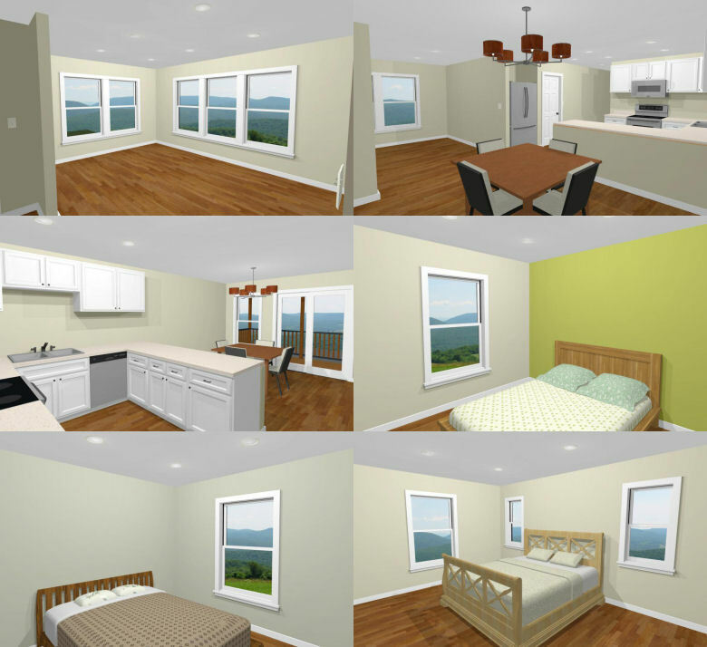 56×50 Apartment – 2-RV – 3 Br 2.5 Ba – PDF FloorPlan – 1,703 sqft – Model 1
