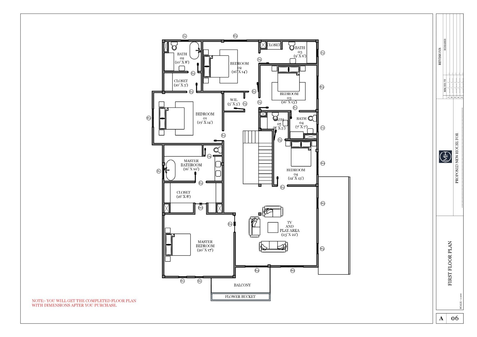 Modern House Plan With 3D Images DWG CAD file And PDF For Blueprint Plans
