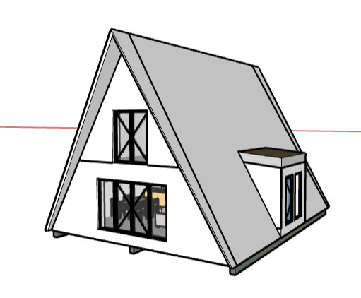 Modern House Plan, American Style House, Barndominium House, Farm House- TRİ