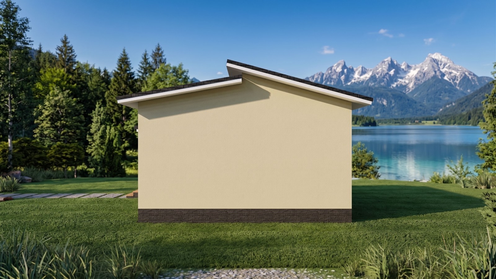 20×26 Ft Tiny House Design (6x7m) 2 Bed 1 Bath | 8.5×11 Printed & Shipped Plan