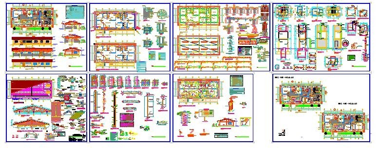 Custom Modern Hospital House Building Plan Luxury Budget Detail DWG