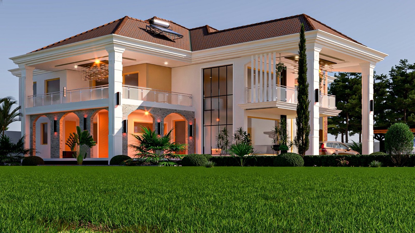Modern Villa House Plan