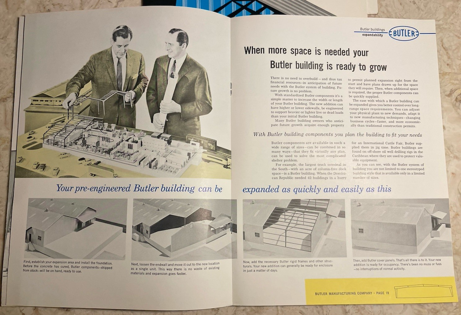 1959 Butler Rigid Frame Buildings Plans Construction Kansas City MO MCM Design