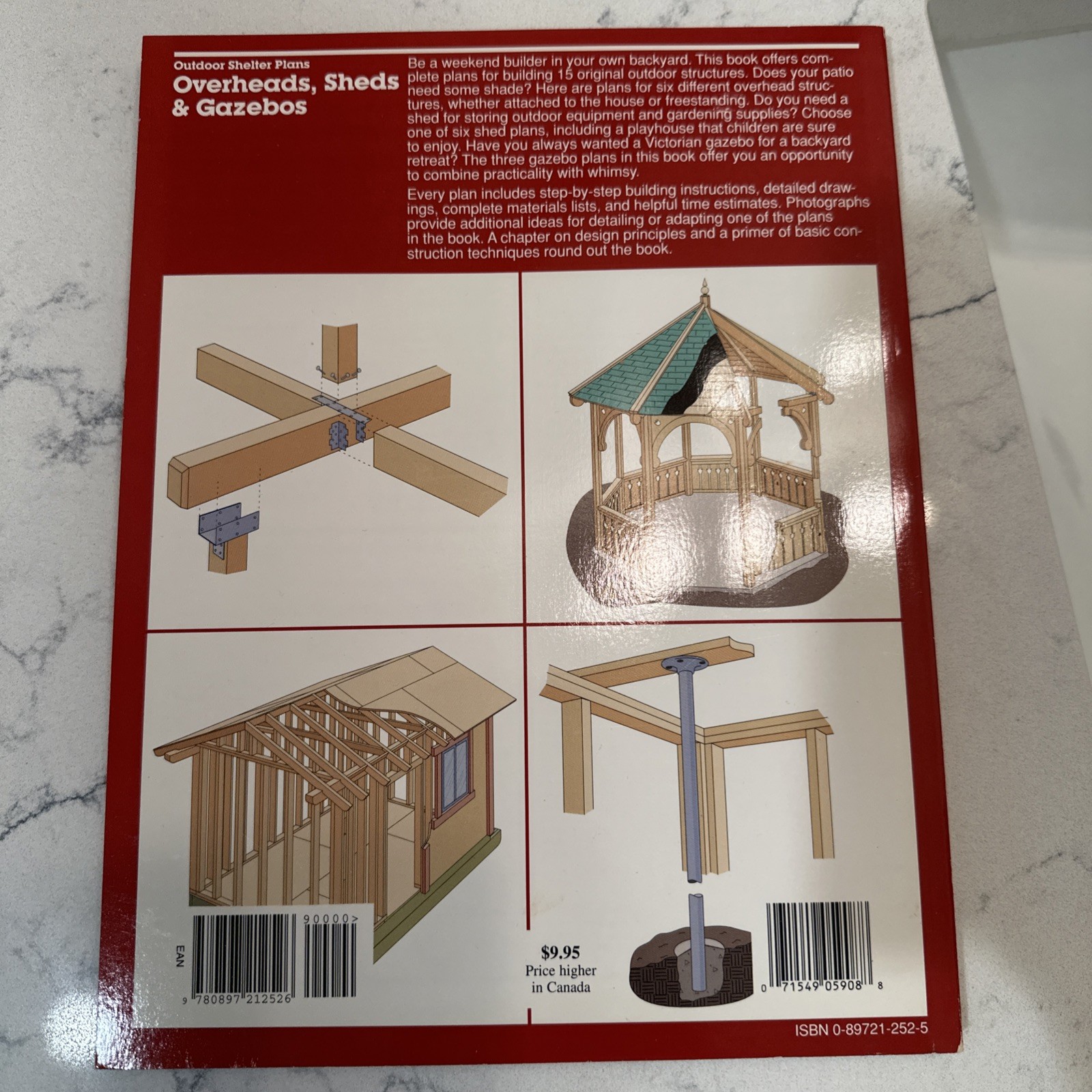Lot of 3 Vintage DIY Gazebo Patio Hot Tub Plan Design Build Books 1990s Sunset