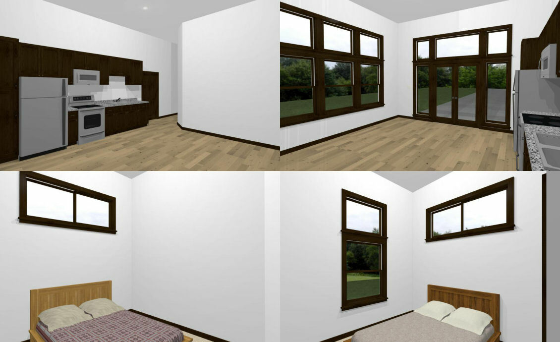 50×48 1-RV 1-Car Garage 2 Br 1.5 Ba – PDF FloorPlan – 2,274 sqft – Model 5D