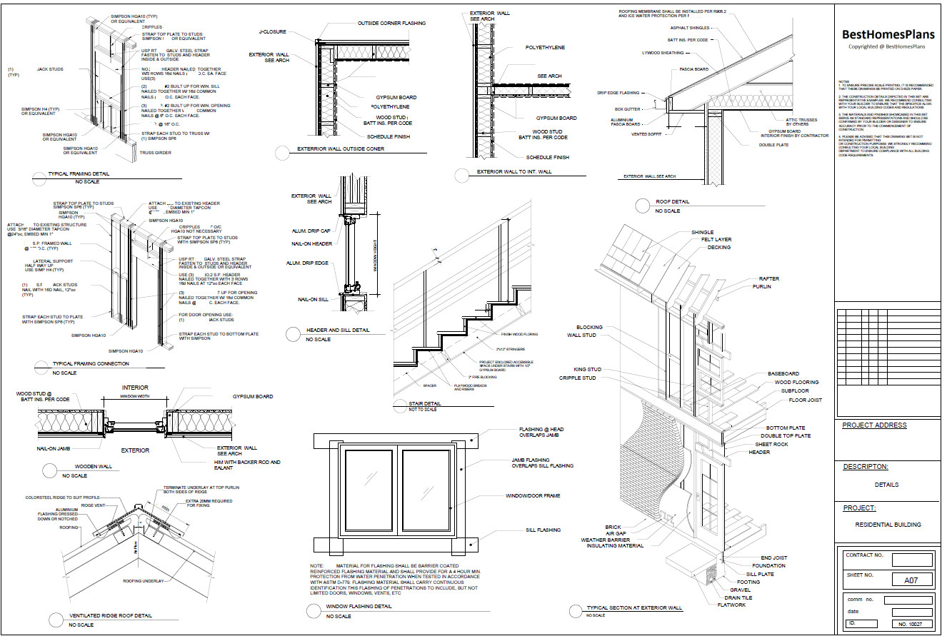 29’x44’ 3 Bed, 3 Bath Premium Barnhouse Architectural Build Plans PDF.