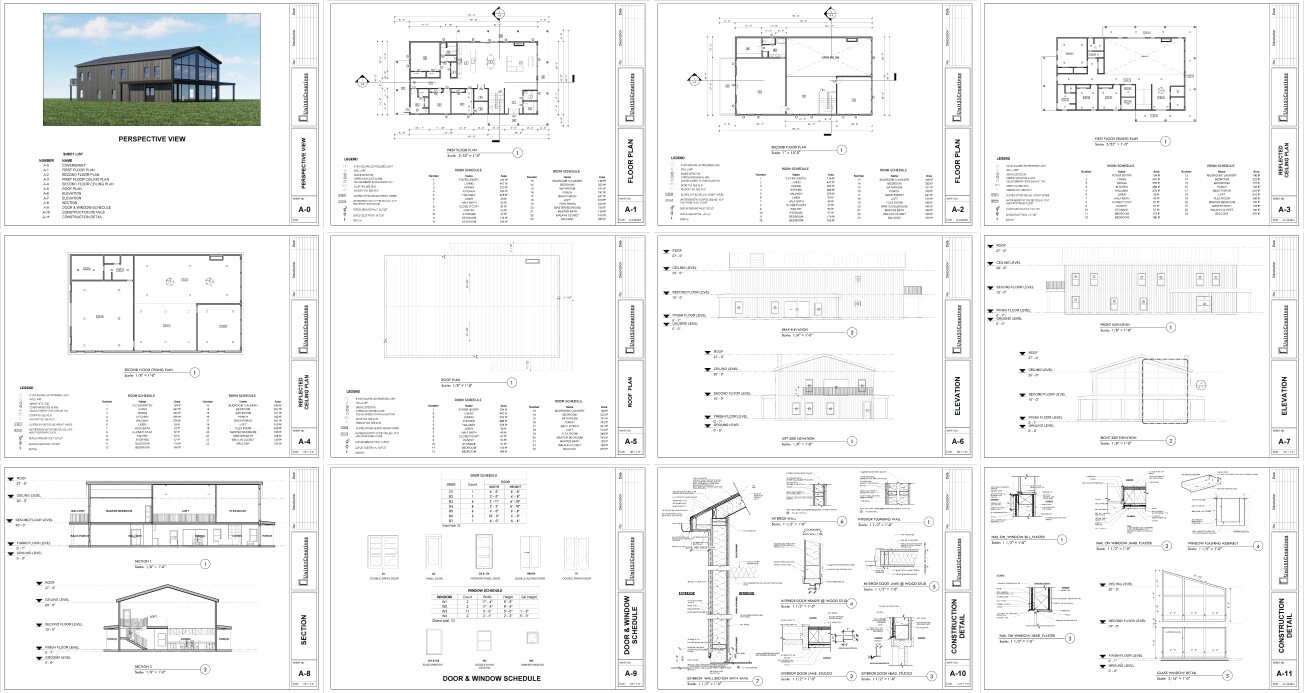 Barndominium Custom plans, Personalised house plans up to 4,000 sq ft. | PDF