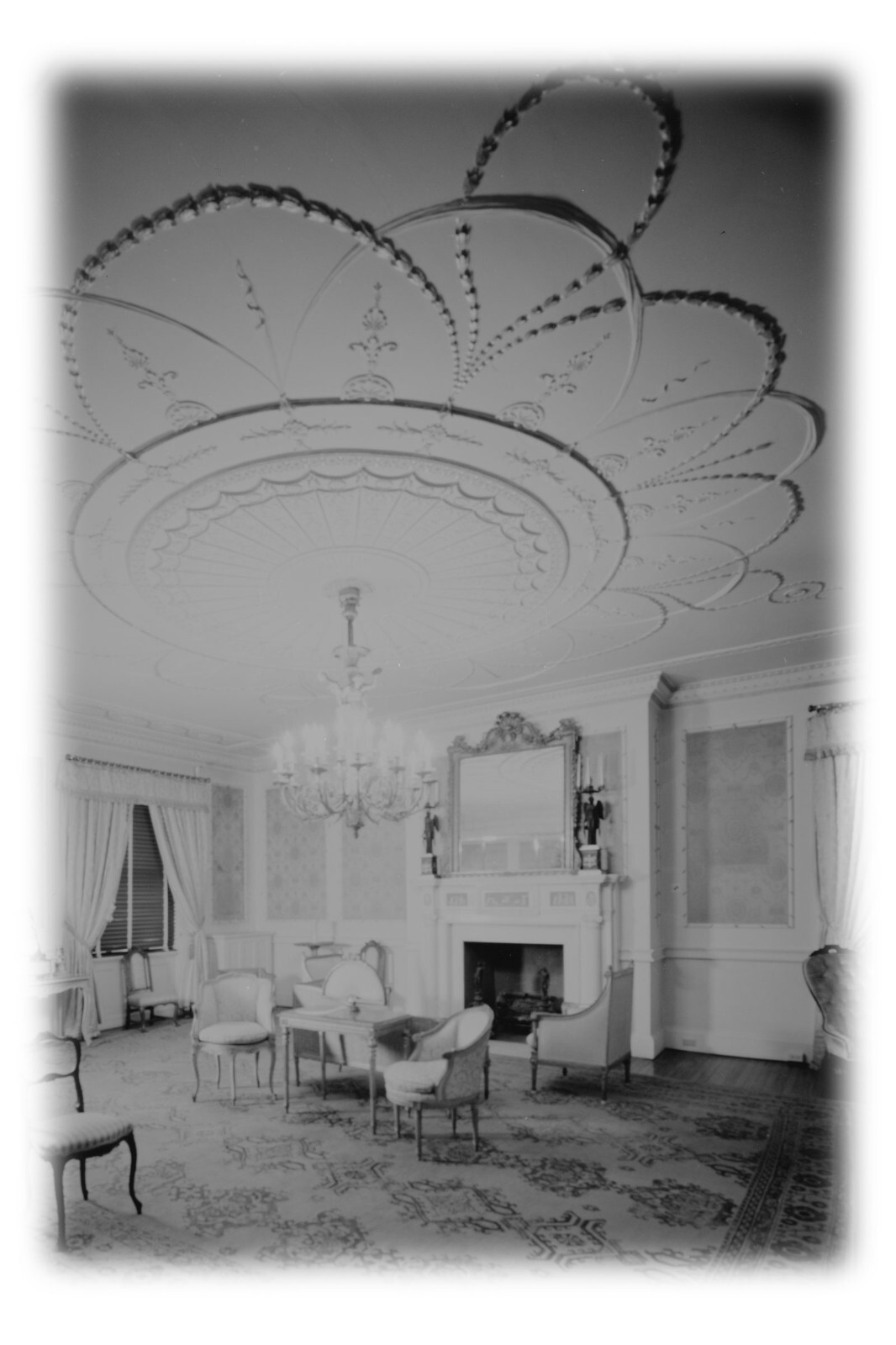 Montpelier, a Southern Colonial Country Mansion, printed architectural plans