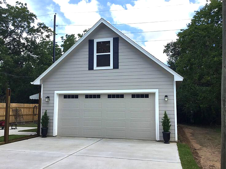 24′ X 24′ Two Car Garage with Loft Construction Plans – PDF Download