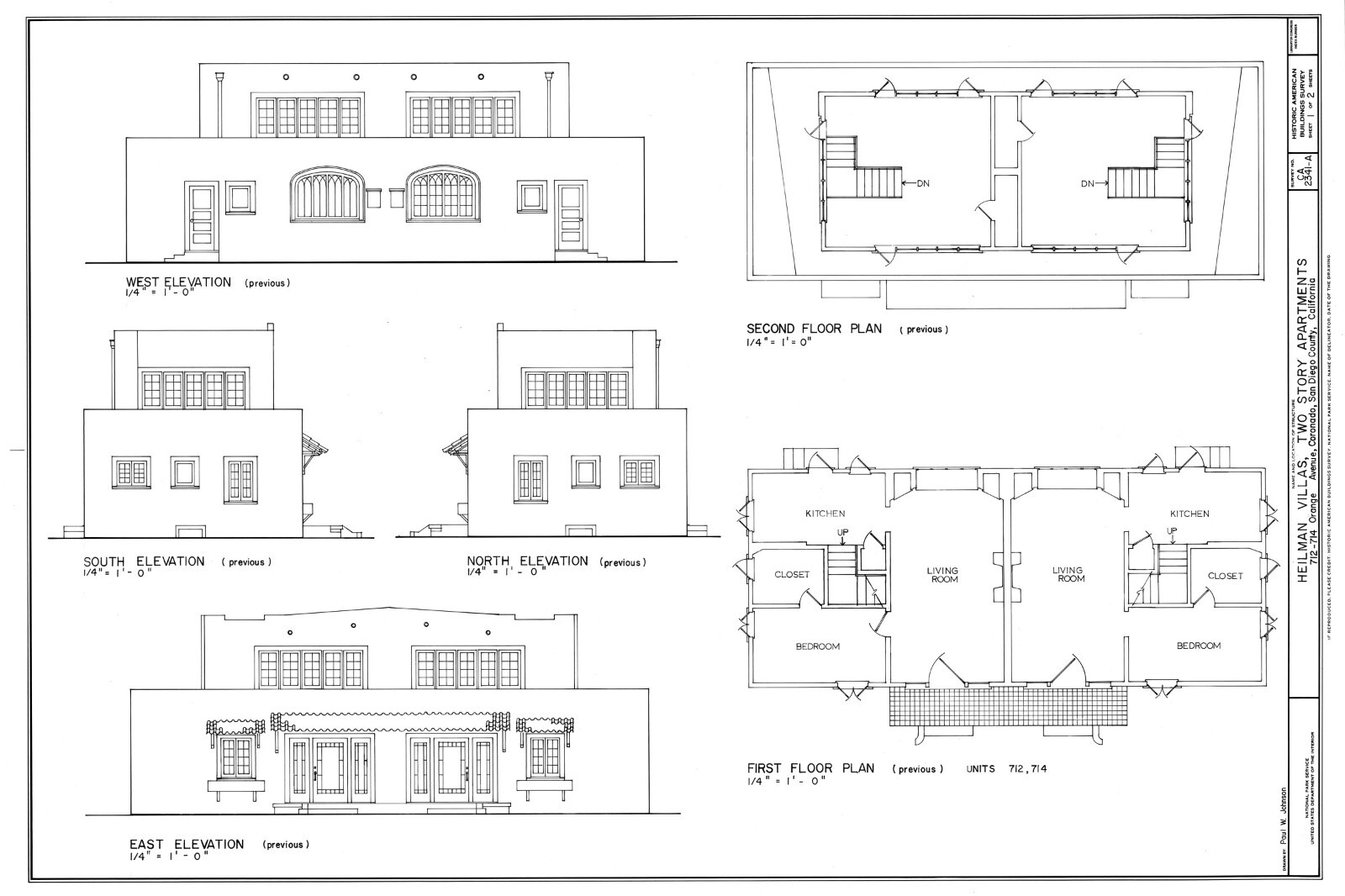 Small Home Designs, Mission Style Bungalows, stucco, PRINTED architectural plans