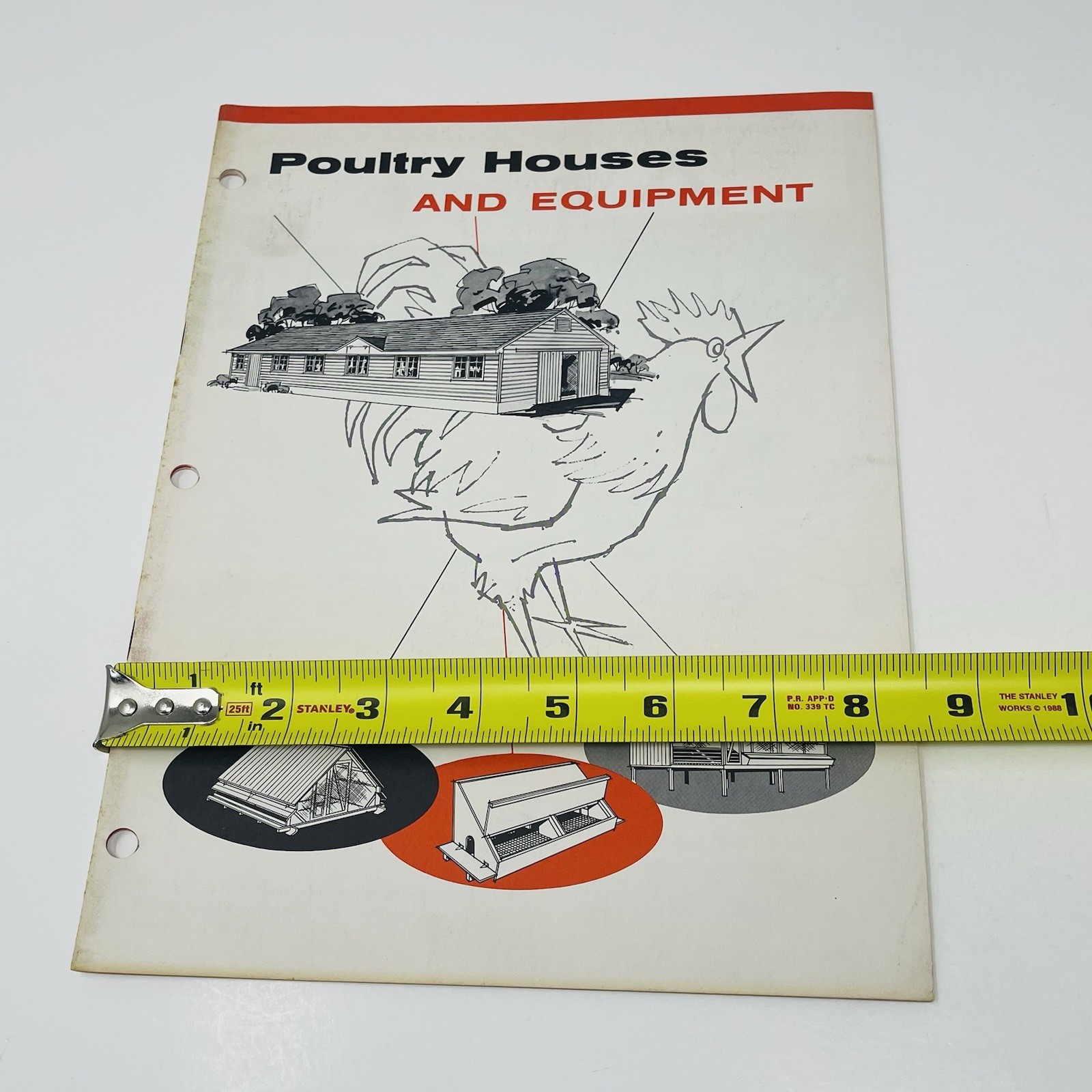 1960 Poultry Brooder Range Laying Shed Barn House Equipment Plans Blueprints