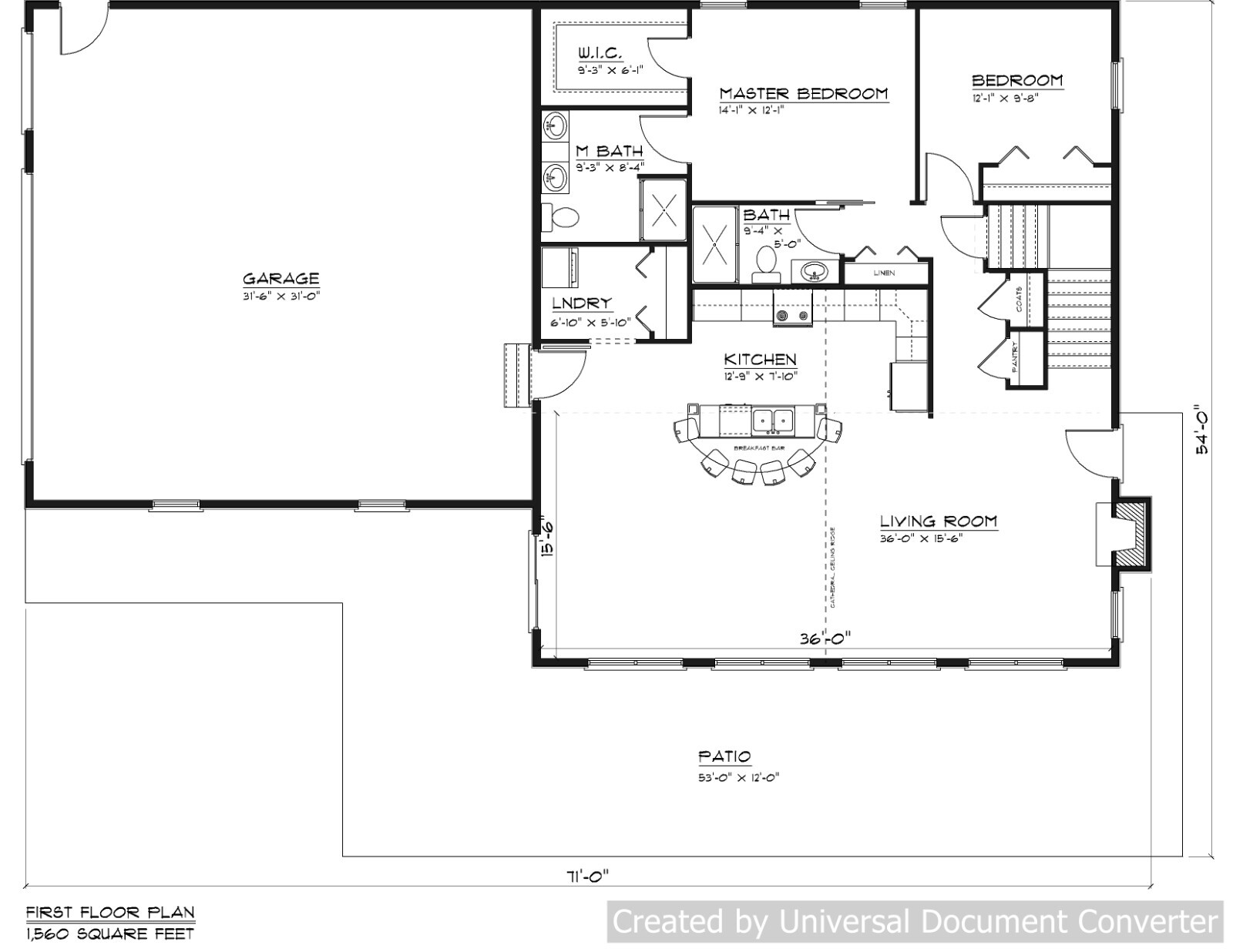 Full Set of two story 3 bedroom house plans 1,934 sq ft
