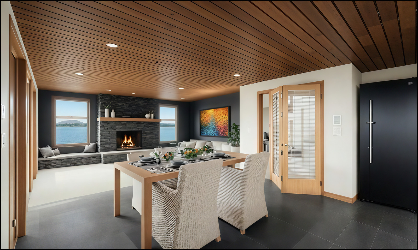 1 Bedroom, 1 Bathroom, (890SF)_ADU Tiny house plan, Full PDF Concept Download