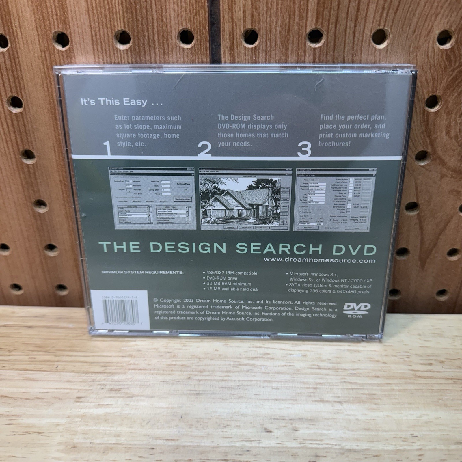 DREAM HOME – OVER 12,000 PLANS THE DESIGN SEARCH DVD 2003 Source