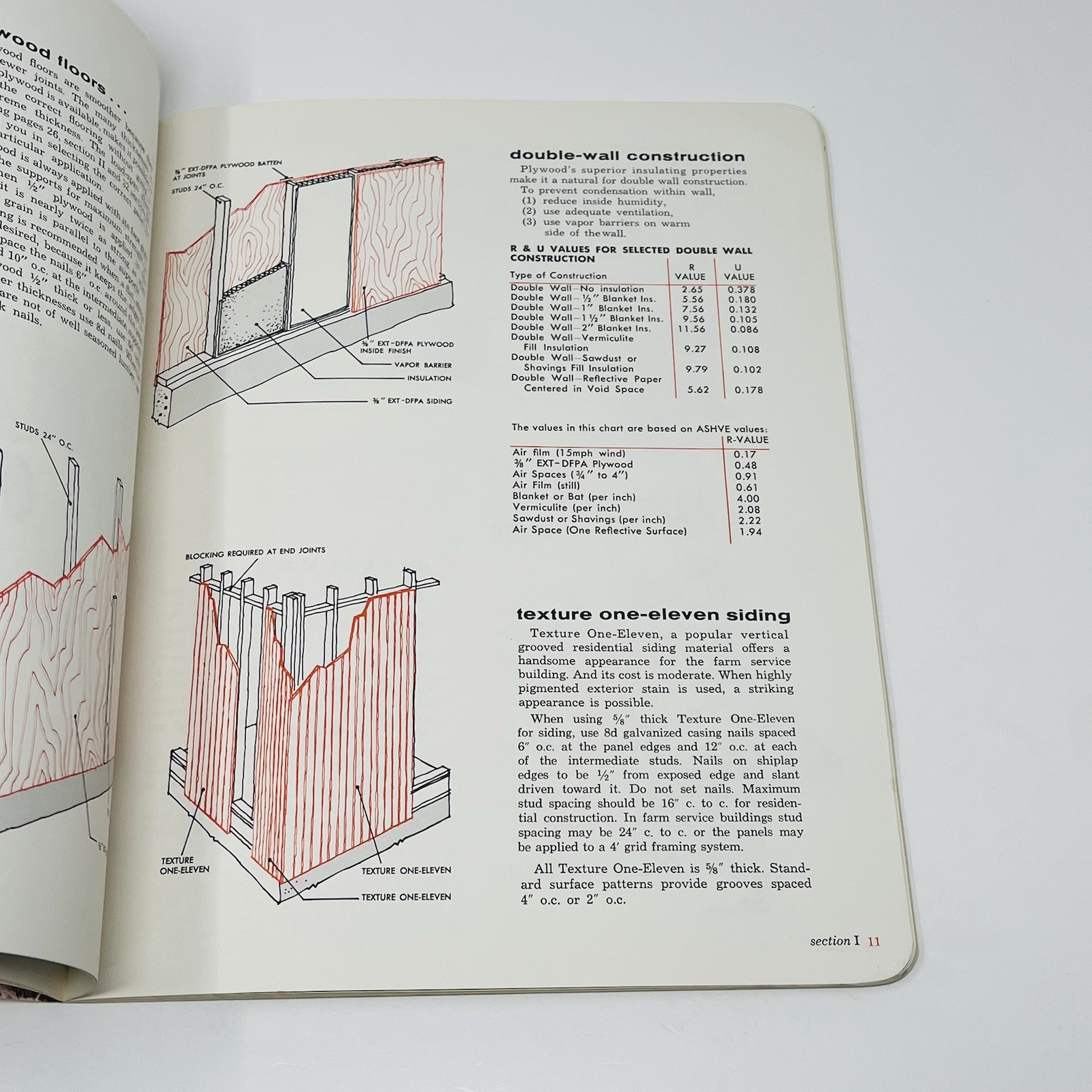1960 Douglas Fir Plywood Assn Farm Construction Guide Manual Blueprints Plans