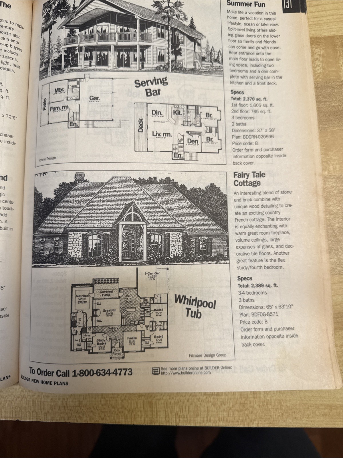 Nat’l Association Of Home Builders Magazine June 1997 Over 300 Home Plans