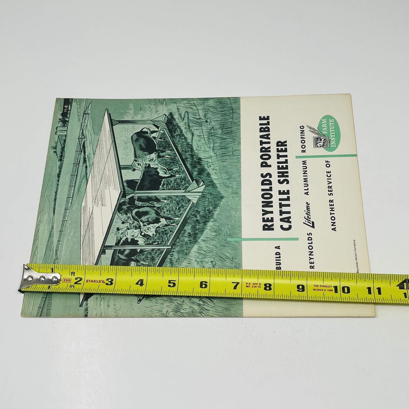 1953 Reynolds Aluminum How To Build Portable Cattle Shelter Plan Blueprint Farm