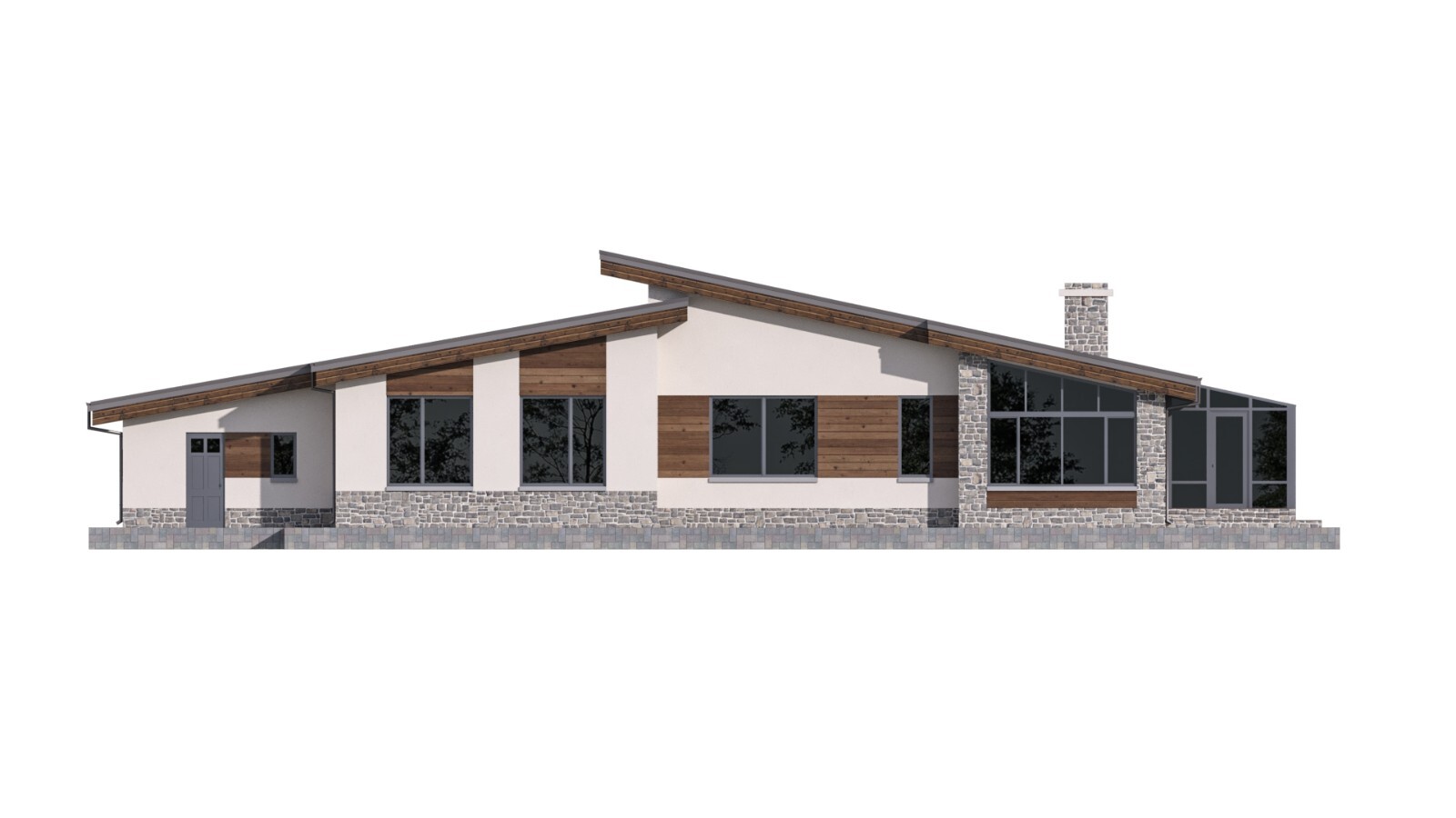 90’x55’ 3 Bed, 2 Bath Garage, Porch, Winter Garden Architect. Plans PDF Download