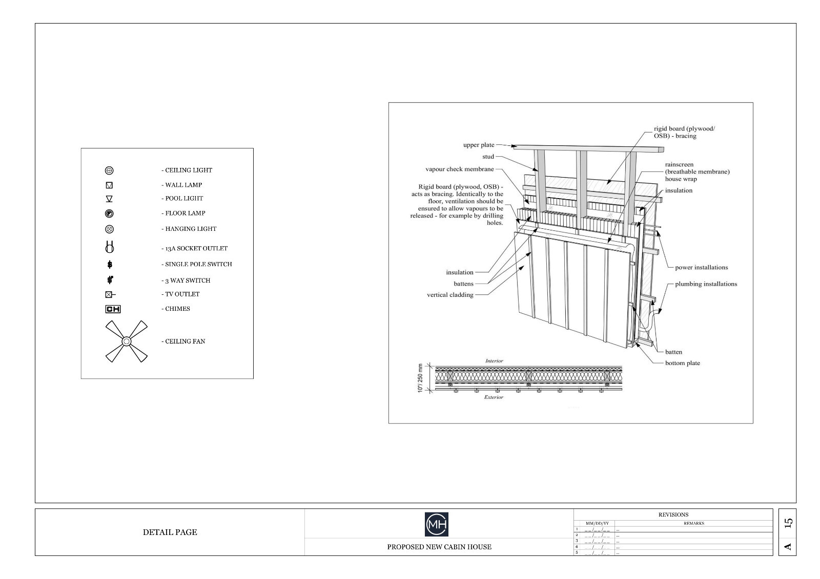 A-Framed Cabin House With Pool | PDF and AutoCAD File For BluePrint Plans