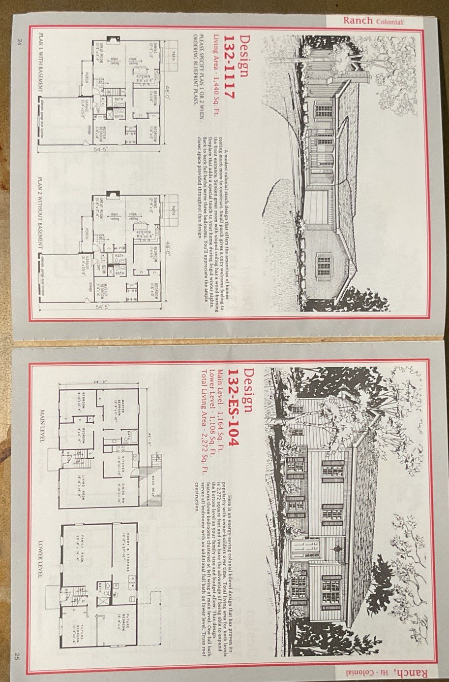 National Plan Service Book Of Consumer Approved Home Designs New NOS 88 Pages