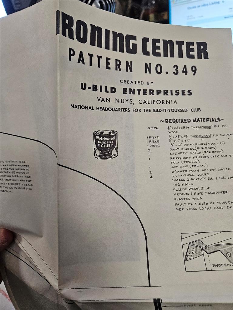 LOT OF 5 VINTAGE U-BILD ENTERPRISES BUILDING PLANS WOODWORK 349 337 390 334 383